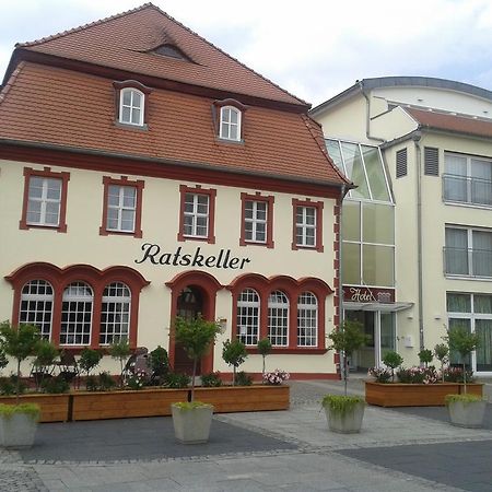 Garni-Hotel Zum Alten Ratskeller Vetschau Luaran gambar