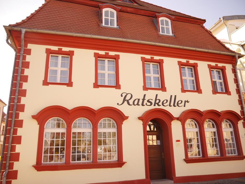 Garni-Hotel Zum Alten Ratskeller Vetschau Luaran gambar